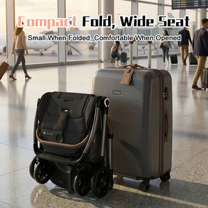 Poussette légère pour nouveau-né, pliable, idéale pour les voyages en avion - Product Image 3