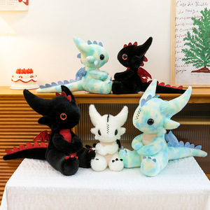 Nouvelle conception <span class=keywords><strong>Dragon</strong></span> volant Anime Dessin animé Peluche Dinosaure Jouet en peluche Super doux Coton PP Couette - Product Image 3