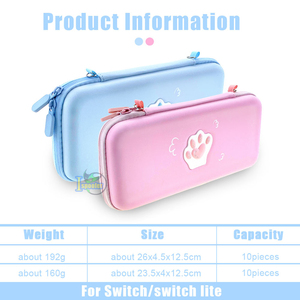 Idées de nouveaux produits 2023 : Étui Nintendo mignon pour console de jeux, sac de rangement pour accessoires Nitendo/Lite, Switch, Switch Lite - Product Image 4