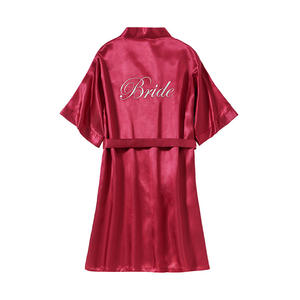 Chemise de nuit brodée Sexy pour femmes pour la mariée d'été <span class=keywords><strong>Robe</strong></span> de demoiselle d'honneur Bestie Party Zodiac Year Wedding Ceremony Party Supplies - Product Image 6