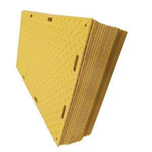 Dalles de pavage en HDPE et panneaux de protection de sol emboîtables <span class=keywords><strong>pour</strong></span> la construction de tunnels - Product Image 1