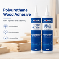Colle PUR réactive en polyuréthane pour la fabrication du bois, résistante à l'humidité et imperméable, pour usine de travail du bois