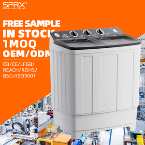 <span class=keywords><strong>Lavadora</strong></span> Semiautomática de 10 <span class=keywords><strong>kg</strong></span> con Doble Tambor de Acero Inoxidable, Venta al por Mayor - Product Image 1