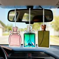 Diffuseur de parfum naturel de luxe personnalisé pour voiture, parfum intense, longue durée, design tendance, pour rétroviseur