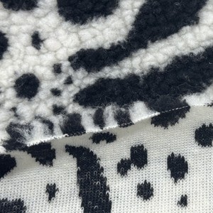 <span class=keywords><strong>Tela</strong></span> de Felpa Jacquard con Estampado de Dálmata, 100% Poliéster, Imitación Piel, Fundas de Almohada para Bebé, Decoración Textil para el Hogar, Ropa para Mascotas, Niñas - Product Image 3