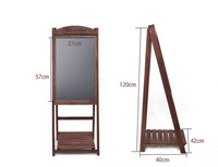 Étagère en bois de bambou pour fleurs, support pliable, pour exposition, produits de rangement, salon