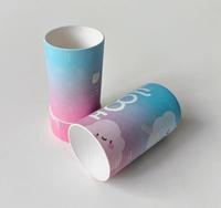 Boîte d'emballage en tube de papier cylindrique personnalisé écologique, tubes en carton kraft