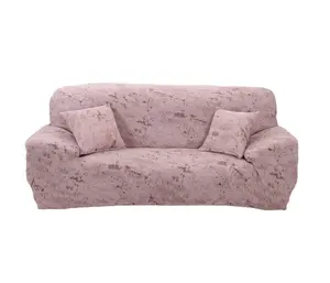 Venta al por mayor conjunto de sofá covee habitación-Fundas de sofá elásticas de alta calidad, combinaciones de sofás en forma de L de varios colores