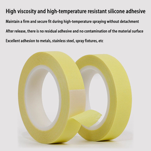 Ruban de masquage double face en silicone résistant à la chaleur pour pulvérisation thermique au plasma, <span class=keywords><strong>protection</strong></span> des surfaces métalliques industrielles - Product Image 5