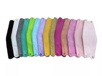 Vente en gros 10 pièces noir 4 plis KF94 masques jetables FaceKF4 Protection de qualité