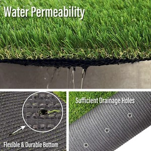 Chine Fabricant Premium Four Color 30mm 40mm Gazon artificiel Durable Pelouse synthétique pour événements commerciaux Tapis de mariage - Product Image 3