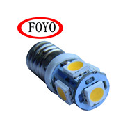 Bombilla LED de Repuesto Marca FOYO, Portalámparas E10, 3V 0.6W, Ahorro de Energía, Brillo Estable, para Barcos/Yates/Kayaks/Accesorios Náuticos