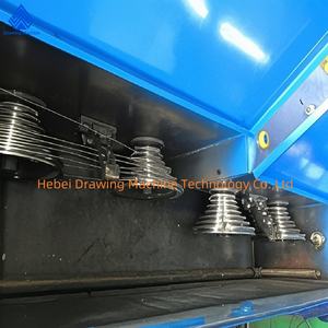 Bobineuse/Enrouleuse de câbles en acier inoxydable de type humide pour machine à tréfiler, pour le soudage de fils PC, de cordes, de treillis métallique et de cuivre fin - Product Image 2