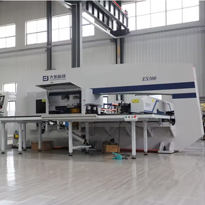 Traitement de tôles <span class=keywords><strong>pour</strong></span> bornes de recharge de véhicules électriques avec presse à tourelle CNC 46 postes à servo-poinçonnage - Product Image 1