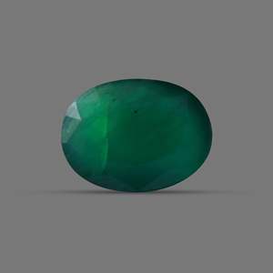 Émeraude naturelle de 5,55 carats, certifiée Panna, pierre précieuse verte de qualité supérieure, qualité export, pour bague, pendentif, bijoux. - Product Image 1