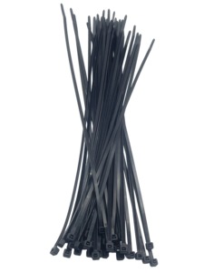 Reusable Nylon 66 Cable Zip <b>Ties</b> Self-Locking <b>Wire</b> Management 400mm Length Fire Rating 94V-2 for Recognized Heat-Resistant - Product Image 4