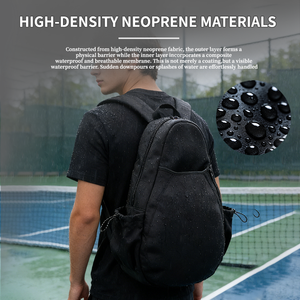 Bolsa Deportiva Multiusos de Neopreno Impermeable para Raquetas de Tenis, Pickleball y Bádminton, 30-40L, Portátil, Venta al Por Mayor - Product Image 3