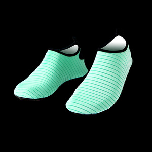 Pantuflas de Interior a Rayas con Suela de EVA Antideslizante, Punta Cerrada, Parte Superior Sintética, para Todas las Estaciones - Product Image 1