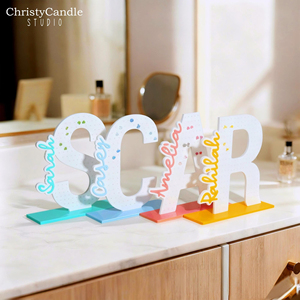 Venta al por Mayor de Fábrica: Soporte de Acrílico Ecológico Personalizado para Pendientes, Exhibidor de <span class=keywords><strong>Joyas</strong></span> de Fácil Montaje, Regalos Personalizados con Nombre - Product Image 3