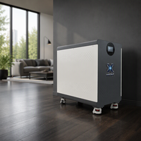 Station d'alimentation de secours domestique tout-en-un empilable Xc LiFePO4 48V 30-40KW IP65, système de stockage d'énergie solaire