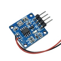 Modul sakelar getaran getaran penyangga pelat piezoelektrik sensor getaran getaran getaran getaran