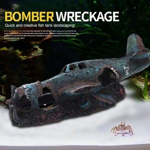<span class=keywords><strong>Aquarium</strong></span> Scheepswrak Decoratie Hars Materiaal Verzonken Schip Ornament Vis Garnalen Schuilplaats Grot Schuilplaats Decoratie Milieuvriendelijk - Product Image 2