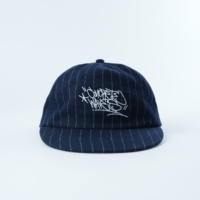 Gorro de Lana Personalizado de Alta Calidad con Logotipo Bordado en 2D para Hombre, Gorra de Lana Azul Marino con Cierre a Presión