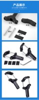 Support de montage universel pour accessoires de moto TCYATO pour extension de phare Support pour diverses motos