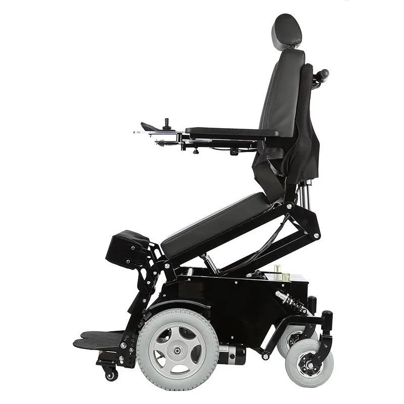 Yüksekliği ayarlanabilir koltuk kullanılan ayakta aktif elektrikli Stand Up tekerlekli sandalye Pakistan
