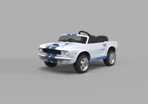 รถของเล่นรถฟอร์ดมัสแตง12V สองล้อได้รับใบอนุญาตรถยนต์ไฟฟ้าสำหรับเด็ก12<span class=keywords><strong>ปี</strong></span> - Product Image 4