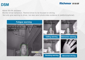 2 kênh taxi xe Dashcam Wifi 4G Dashcam mdvr 2 CH 1080p GPS Xe DVR với ADAS DSM 3m keo cài đặt - Product Image 4