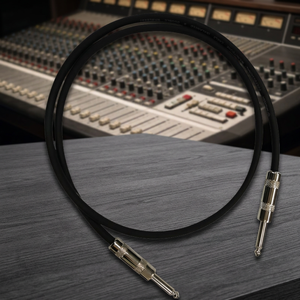 Quality Guarantee 1/4 Inch Jack Audio Cable 6.35mm Male Mono Nickel Plated Zinc Alloy <b>Stringed</b> <b>Instruments</b> Parts Accessories - Product Image 1