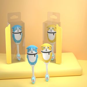 OralGos Children's <b>Toothbrush</b> Soft Bristle 3-12 Years Manual <b>Toothbrush</b> Cute <b>Puppy</b> Design - Product Image 2