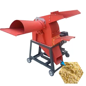 Backbone Machinery Hot Selling Corn Flour Mill Machine Feed Cutter Grain BB-FQ40S-G Chaff And With Gasoline Engine