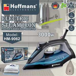 <span class=keywords><strong>Fer</strong></span> <span class=keywords><strong>à</strong></span> <span class=keywords><strong>repasser</strong></span> électrique professionnel Hoffmans 3000W avec grand réservoir d'eau et jet de vapeur continu, best-seller en Afrique de l'Ouest - Product Image 2