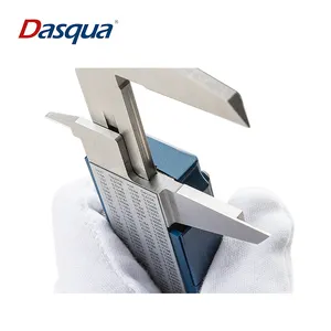 آلة الفرجار الرقمية من الفولاذ المقاوم للصدأ Dasqua مقاومة للماء ، 0-150 ، IP54 ، 0-6 بوصة ، أداة قياس إلكترونية