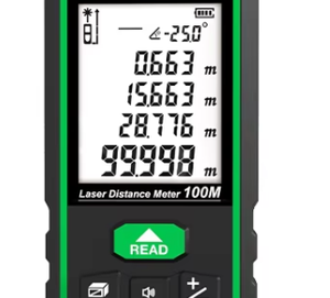 Medidor de Distancia Láser Xtester-G con Pantalla LCD Retroiluminada 009 - Product Image 2