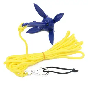 Vouwen Anker Boei Kit Touw Voor Kayak Kano Boot Marine Rubberboot Vissen Duurzaam