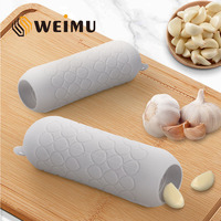 Outil d'éplucheur d'ail de Silicone de cuisine populaire de haute qualité