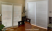 Volets coulissants en bois et PVC, fenêtre de ventilation extérieure, pare-soleil imperméable, aérateur, persiennes coulissantes réglables pour bâtiment