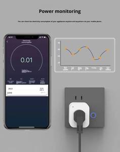 MT-AU Matter Compatible Smart <b>Socket</b> AU Plug With Power Monitoring Multicolor Indication Bluetooth Alexa Google Home - Product Image 3