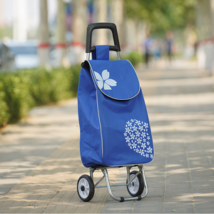 MKW4274 Neuer Tragbarer Einkaufstrolley Outdoor Anpassbare 600D Einkaufstasche für Treppen Wiederverwendbarer Lebensmittel-Einkaufswagen mit Rollen - Product Image 5