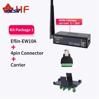 Dispositivo de Red Inalámbrica Más Pequeño Elfin-EW10A-0 RS232, Función Modbus TCP IP, Servidor Serial RJ45 a WIFI