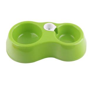 Alimentador de animais barato de plástico, atacado, animal de estimação dupla, alimentador, cão, tigela - Product Image 5
