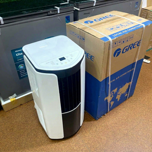 Climatiseur portable GREE 11900-20999 BTU, refroidissement, chauffage, télécommande, déshumidificateur, mode ventilateur, usage domestique - Product Image 1