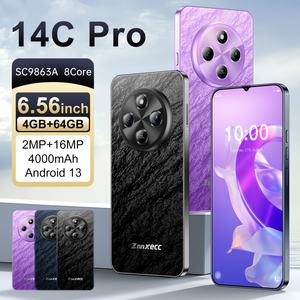 Smartphone ZNNXECC 14C Pro, écran HD 6,6 pouces, 4 Go + 64 Go, double SIM, réseau 4G complet, Octa Core, reconnaissance faciale, fabriqué en Allemagne - Product Image 2