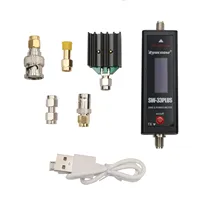 PACKBOXPRICE SURECOM SW-33 Plus VHF/UHF 100W POWER 125-525 MHz Mini compteur de puissance RF et SWR et radio portable facile à installer