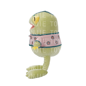 Nhà máy tùy chỉnh linh vật Ếch Thú nhồi bông đồ chơi tùy chỉnh hình dạng ếch đồ chơi sang trọng thiết kế sáng tạo ếch đồ chơi mềm - Product Image 4