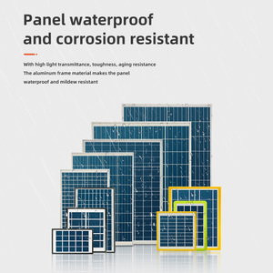 Photovoltaic Ultra-white Cloth Pattern Glass Polycrystalline Monocrystalline Customizable Power ABS/Aluminum Border <b>Solar</b> <b>Panels</b> - Product Image 5