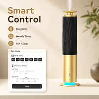 Diffuseur d'arômes sans eau 2026 rechargeable en alliage d'aluminium, machine à parfum intelligente avec application, 200m³